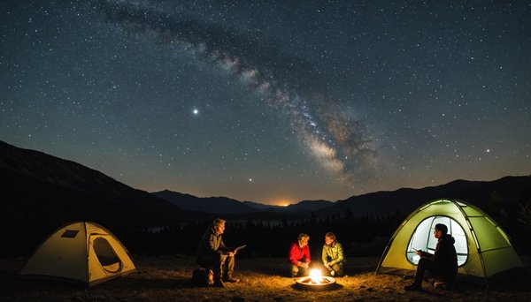 Initiation à l'astronomie en camping